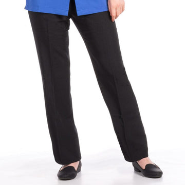 black ladies fashion trousers r47