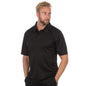 black mens sports polo jc040