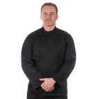 black portwest chefs jacket
