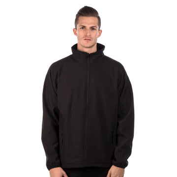 black printable softhsell jacket
