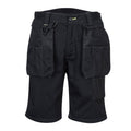 black pw3 work shorts pw345