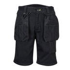 black pw3 work shorts pw345