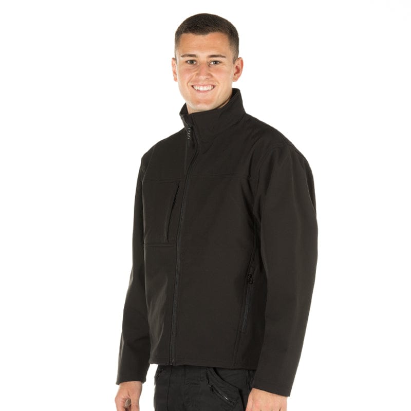 black r121a softshell jacket