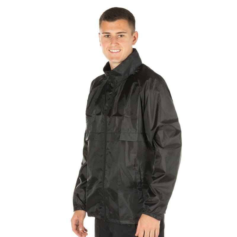 black result windcheater jacket r204x