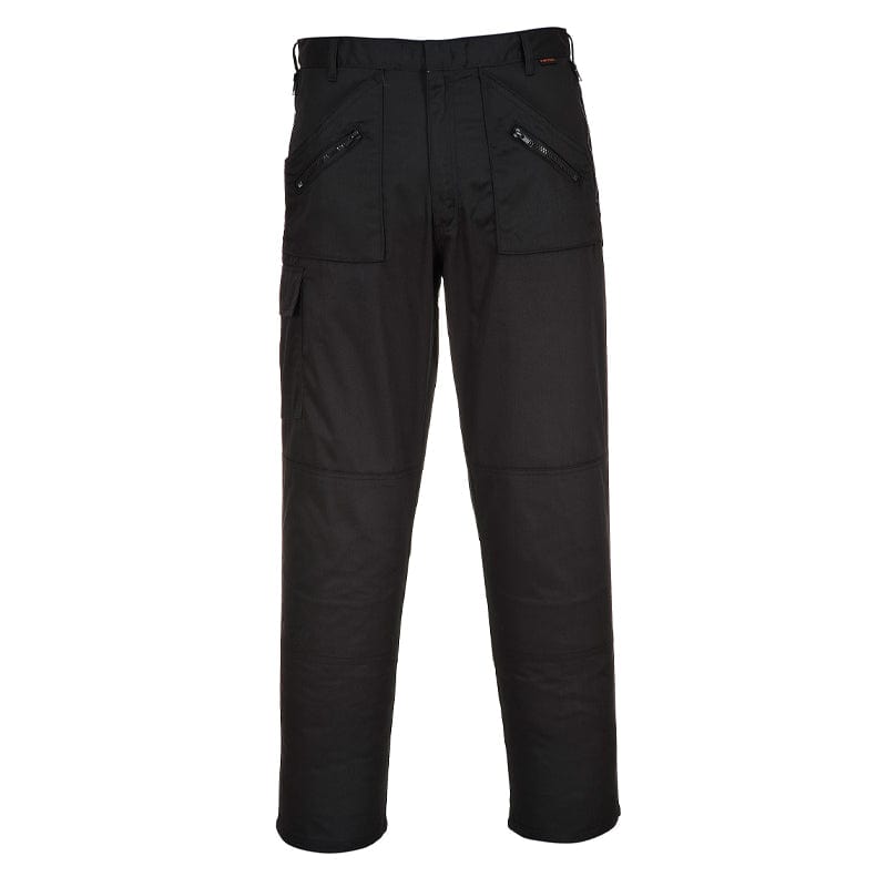 black s887 portwest action trousers