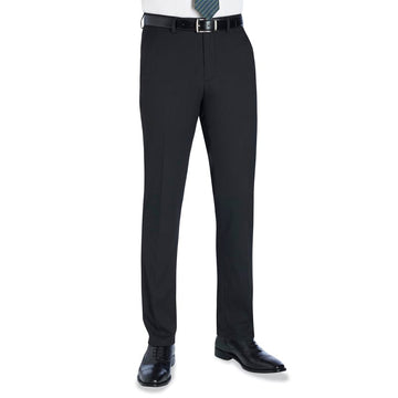black slim fit brook taverner trouser