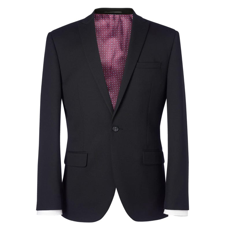 black slim fit corporate jacket