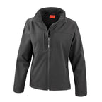 black softhsell jacket