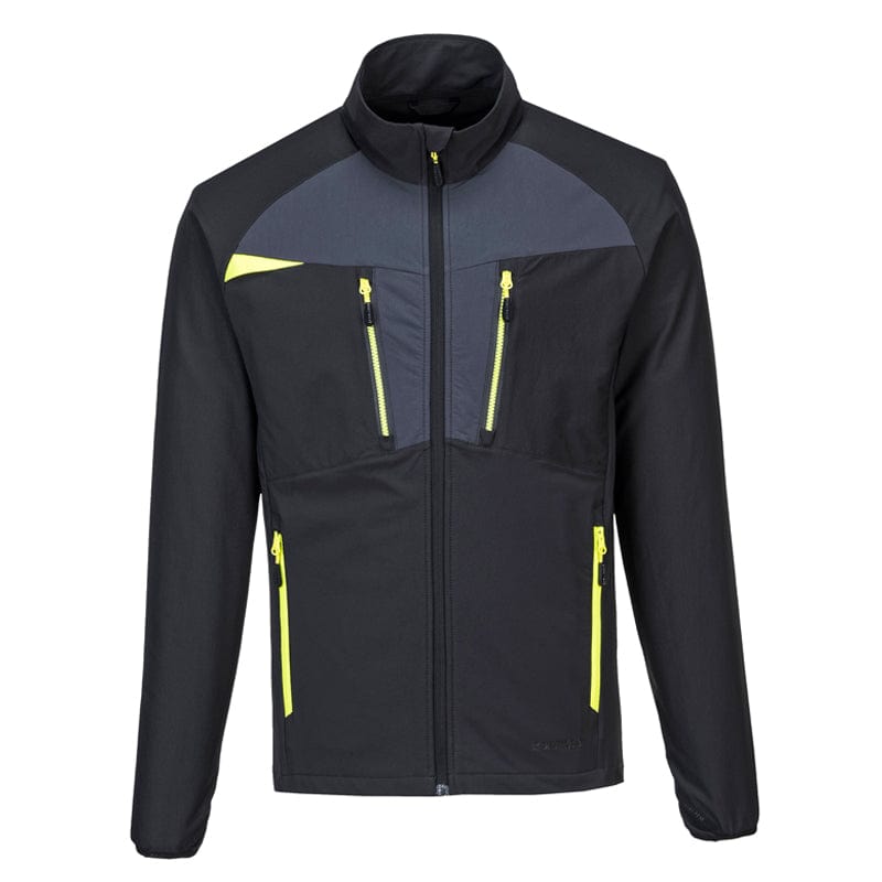 black softshell jacket dx480