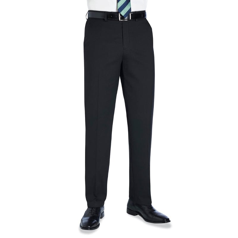 black tailored fit trouser