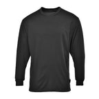 black thermal baselayer top