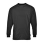 black thermal baselayer top