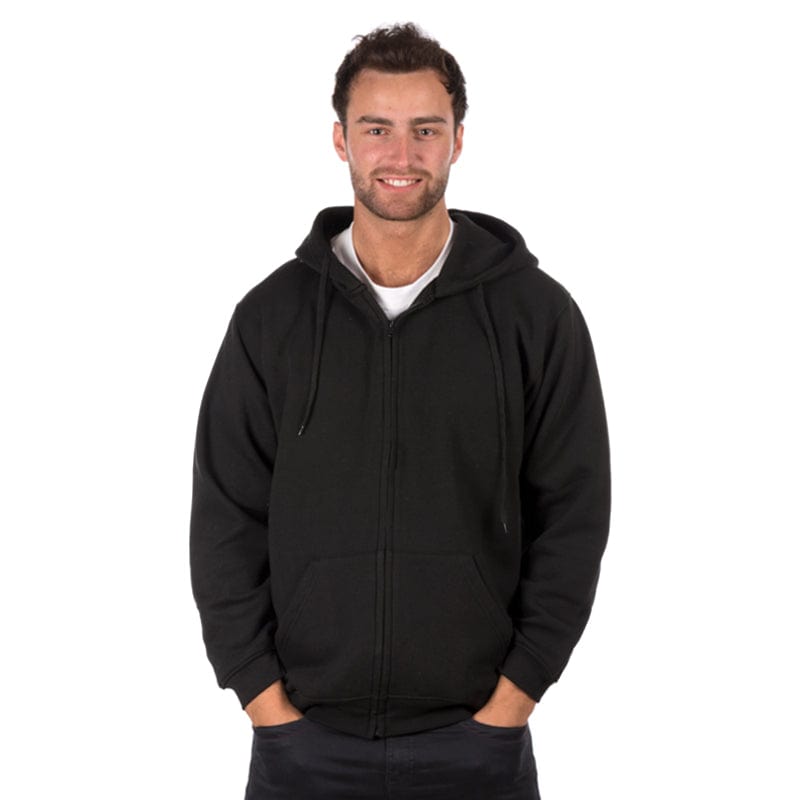 black uc505 classic zip hoodie
