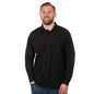 black uneek uc113 polo shirt