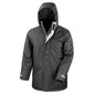 black waterproof jacket