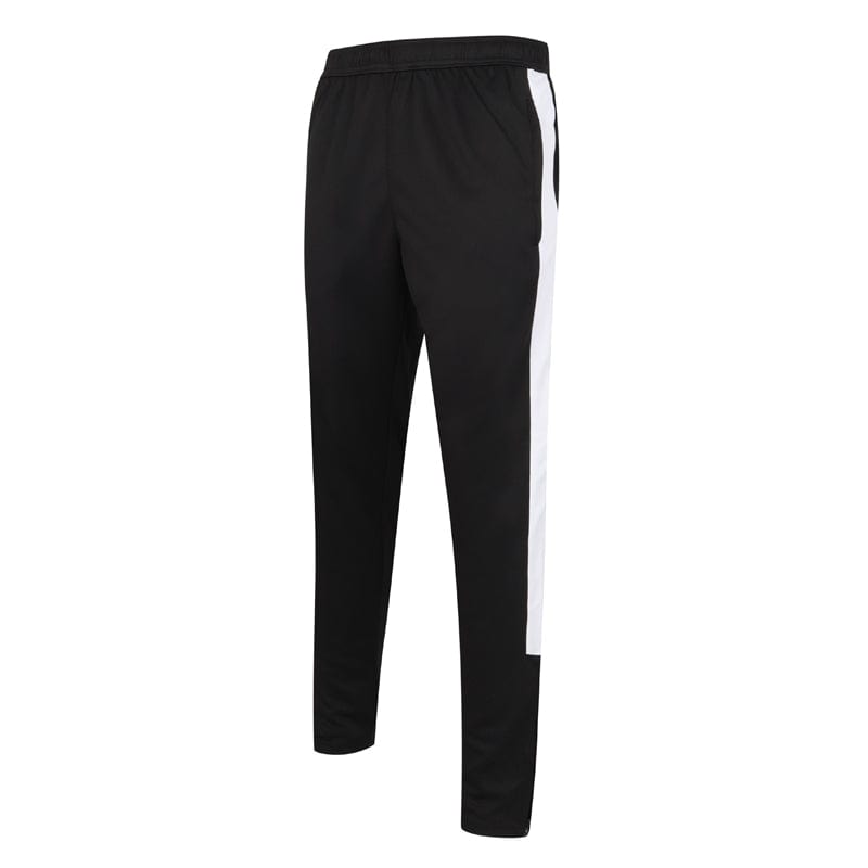 black white versatile unisex tracksuit bottoms