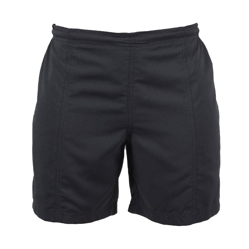 black womens all purpose lined shorts