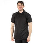 black sports polo tshirt