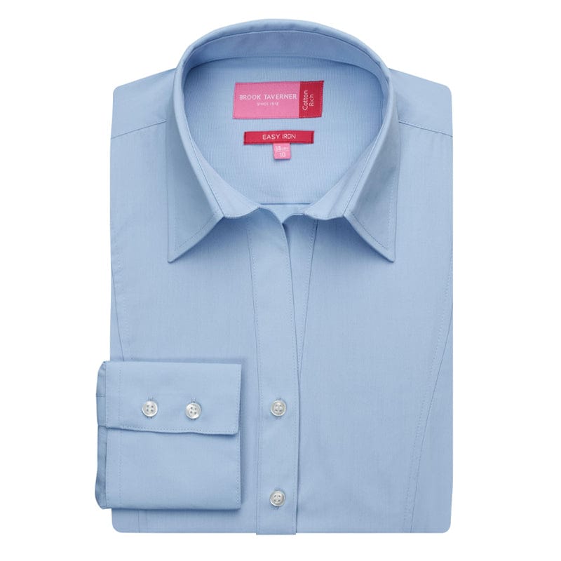 blue 2214 long sleeve blouse