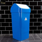 blue 50l slimline bin
