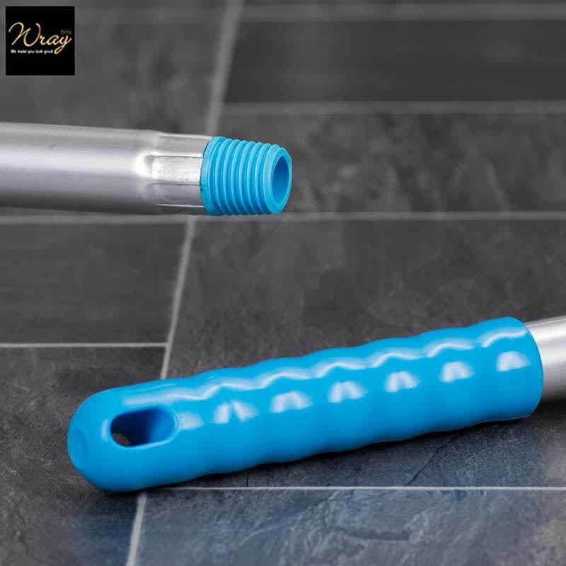 blue aluminium brush handle