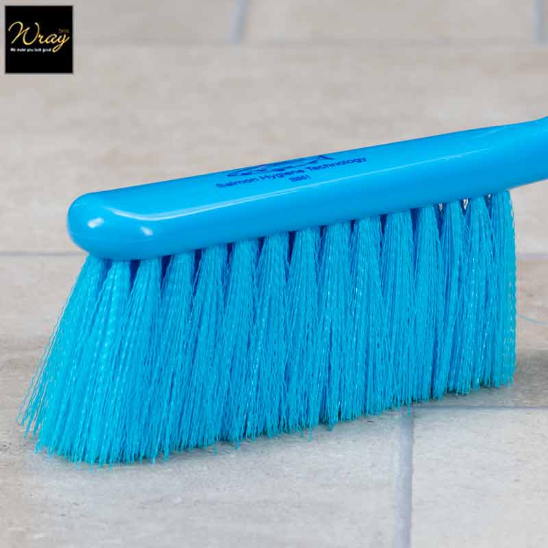 blue colour coded bannister brush