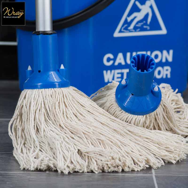 blue durable twine cotton mop