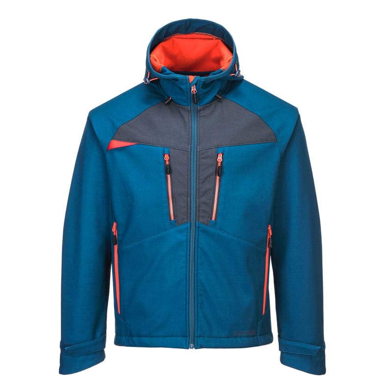 blue dx474 softshell jacket