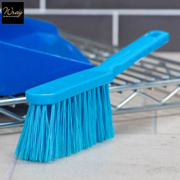 blue hand brush stiff