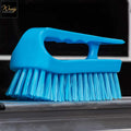 blue hand scrubbing brush