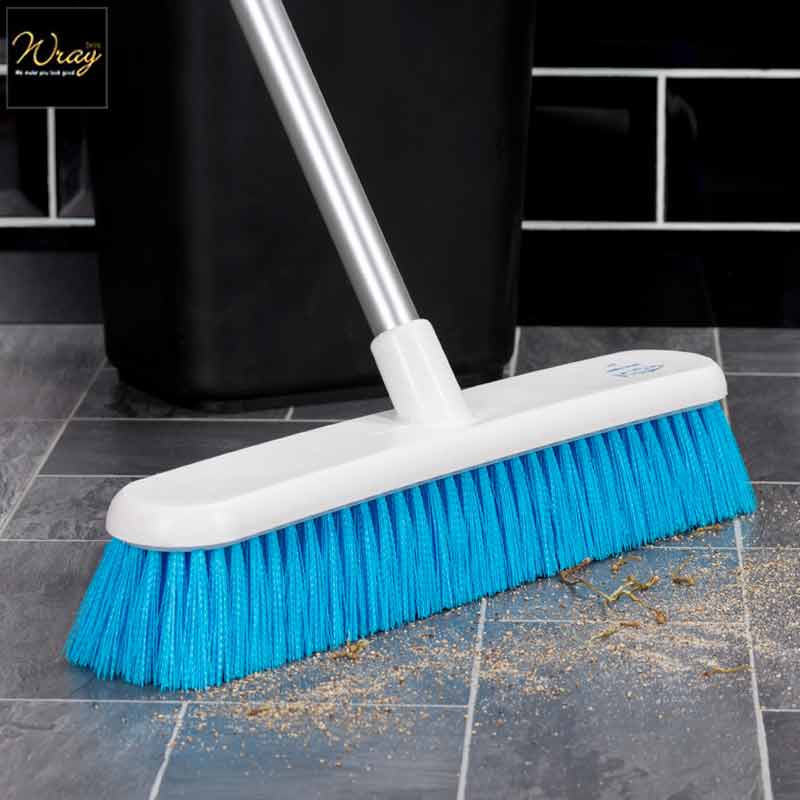 blue hygiene platform broom head b809