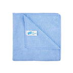 blue microfibre cleaning cloth