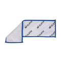 blue microfibre mop head