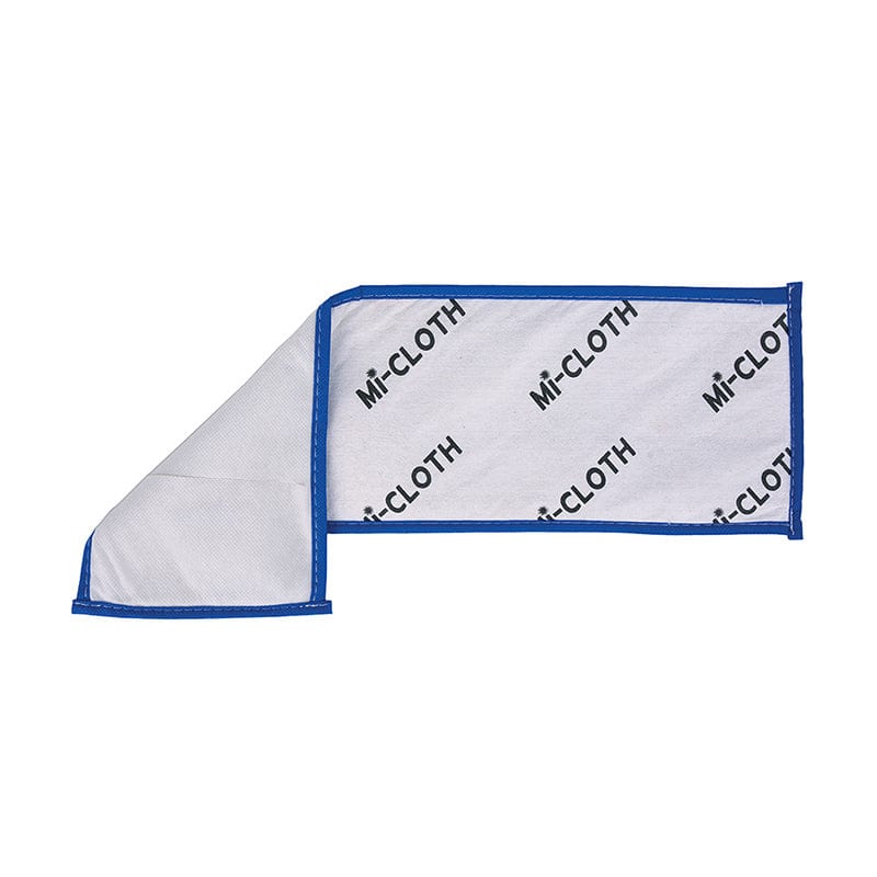 blue microfibre mop head