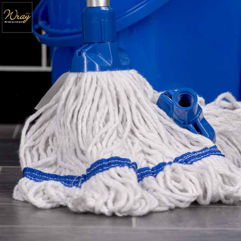blue non rot mop head