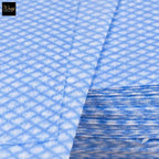 blue semi disposable wipes