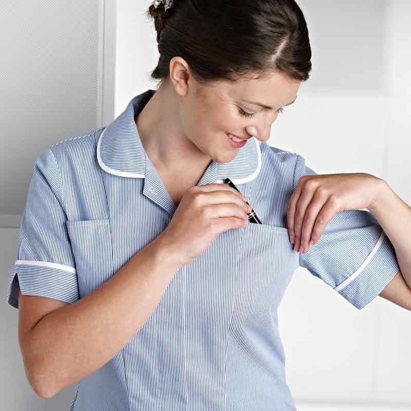 blue stripe detail r4 tunic