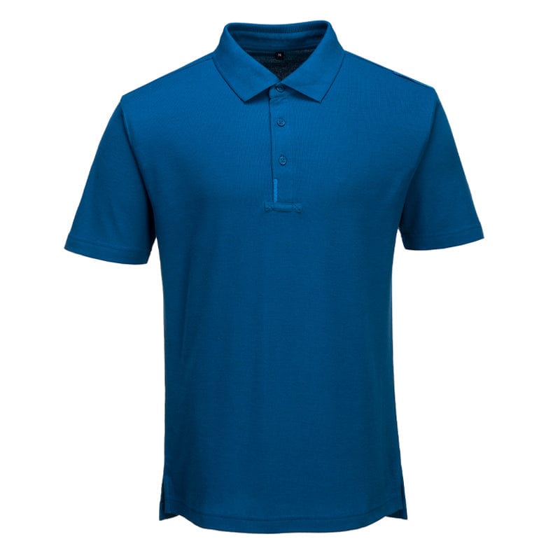 blue wx3 polo shirt