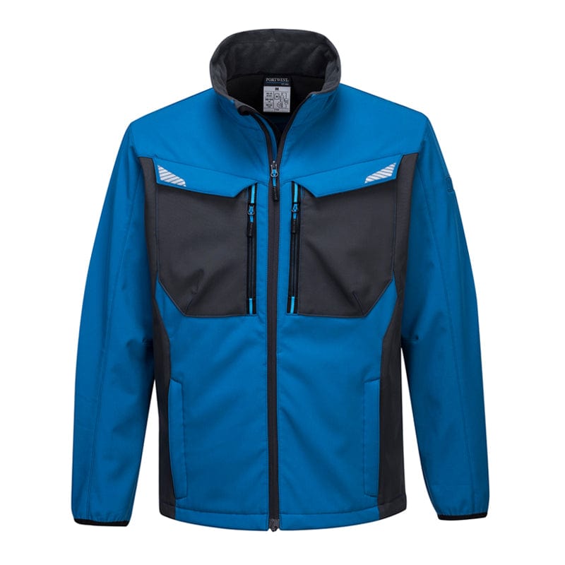 blue wx3 softshell jacket