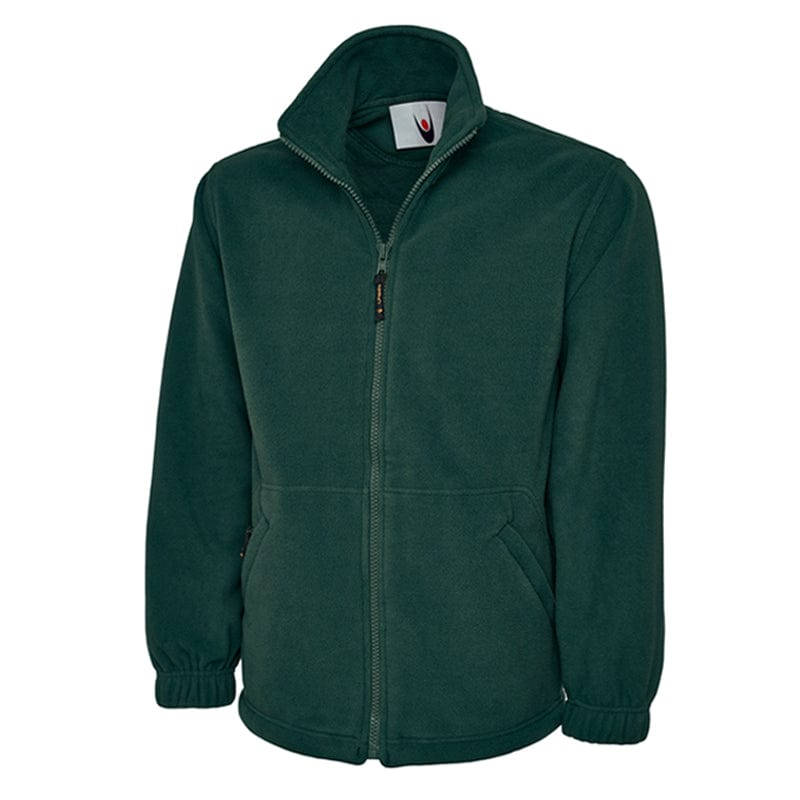 bottle green full colour fleece