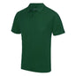 bottle green mens awd polo jc040