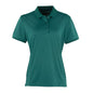 bottle green pique polo pr616