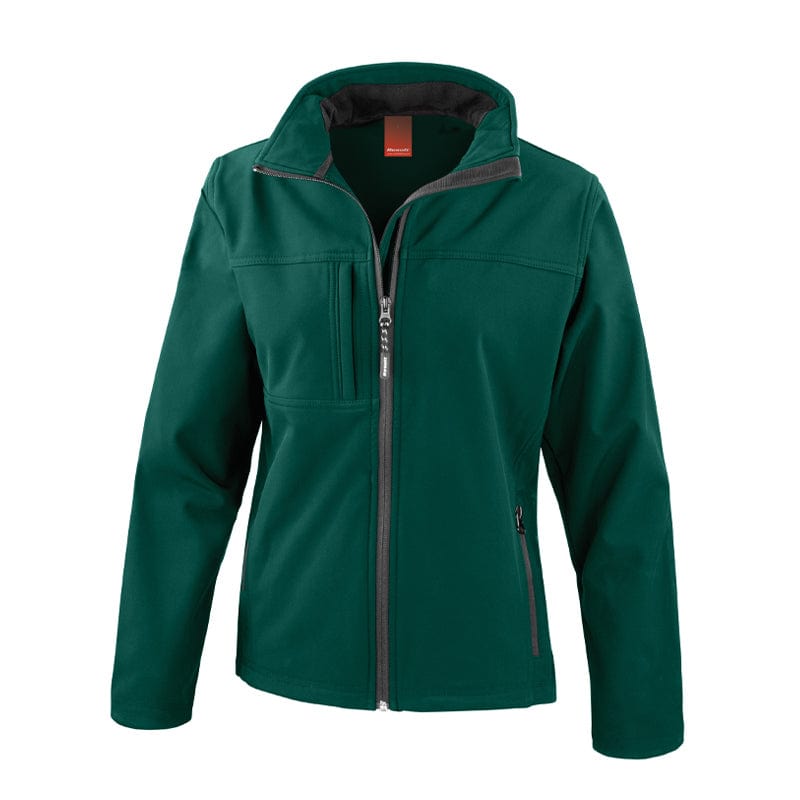 bottle green windproof jacket