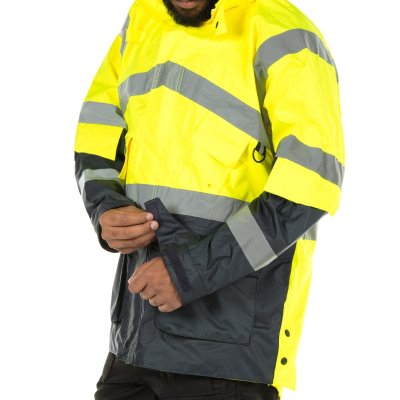 breathable hi vis jacket