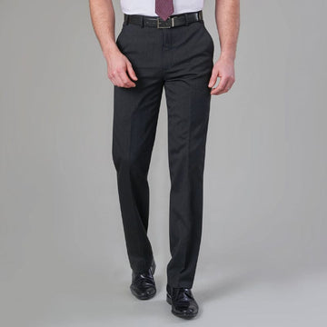 brook taverner aldwych flat front trouser