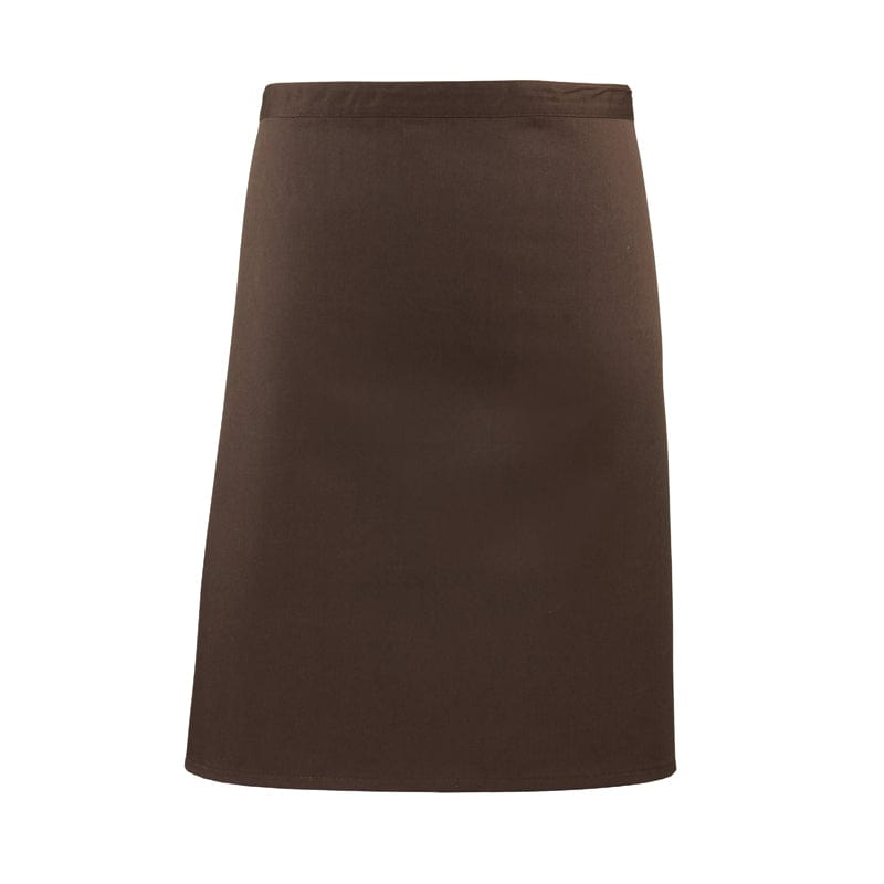 brown premier half apron