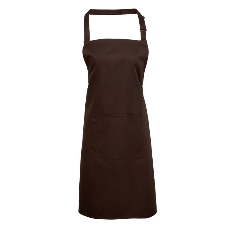 brown premier workwear apron pr154