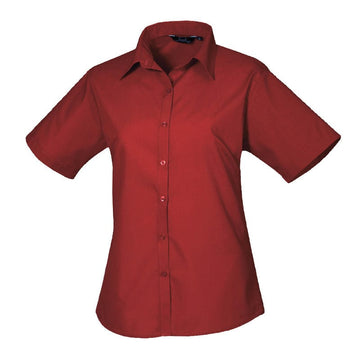 burgundy pr302 premier blouse