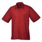 burgundy premier pr202 shirt