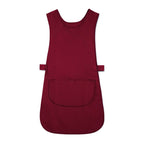 burgundy w112 long length tabard